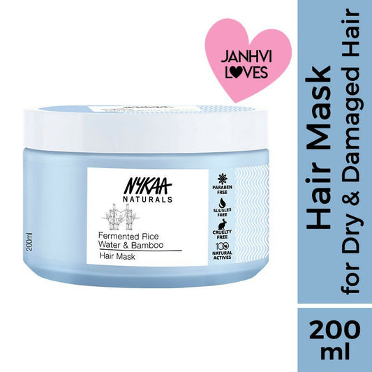 Buy Nykaa Naturals Anti-Frizz Sulphate-Free Hair Mask With Fermented Rice Water & Bamboo from DrMediCart, Ship from India to USA