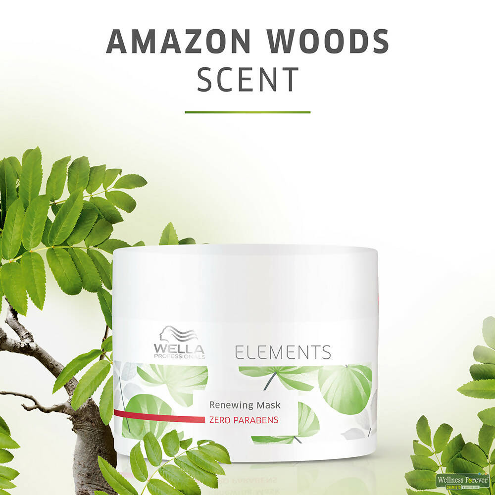 Wella Professionals Elements Renewing Paraben Free Hair Mask - Drmedicart