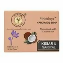 Tatvik Ayurveda Mridukayahand Made Soap (Kesar & Nariyal)