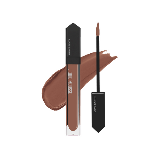 Love Earth Liquid Mousse Lipstick - Holiday Coffee