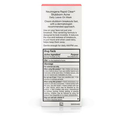 Neutrogena Rapid Clear Stubborn Acne Daily Leave On Mask - DrMediCart