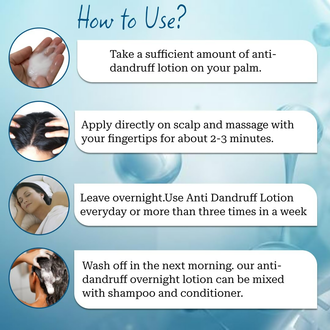 Ktein Natural 100% Plant Based Gentle Scalp Lotion Dandruff Prone Scalp