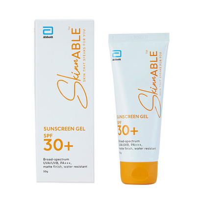 Skinnable Sunscreen Gel SPF 30+, Broad-Spectrum UVA/UVB Protection