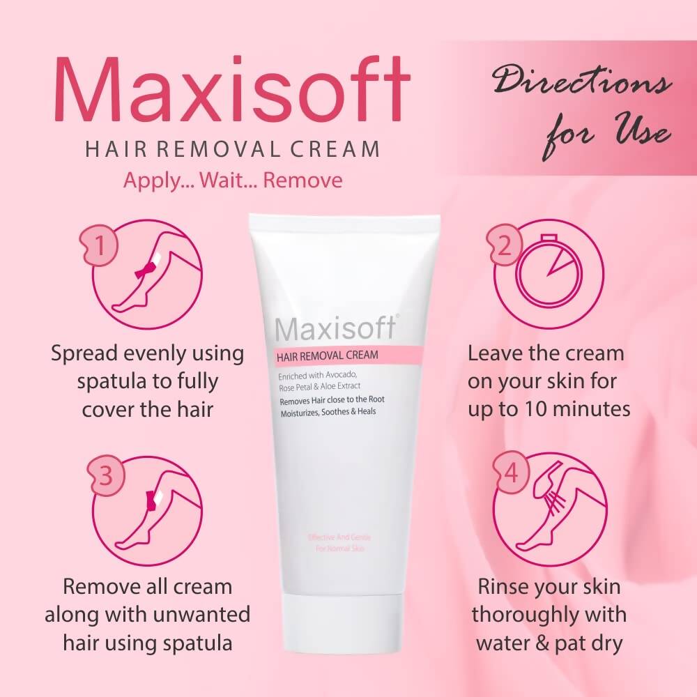 Maxisoft Hair Removal Cream - DrMediCart