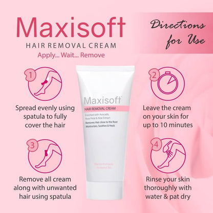 Maxisoft Hair Removal Cream - DrMediCart