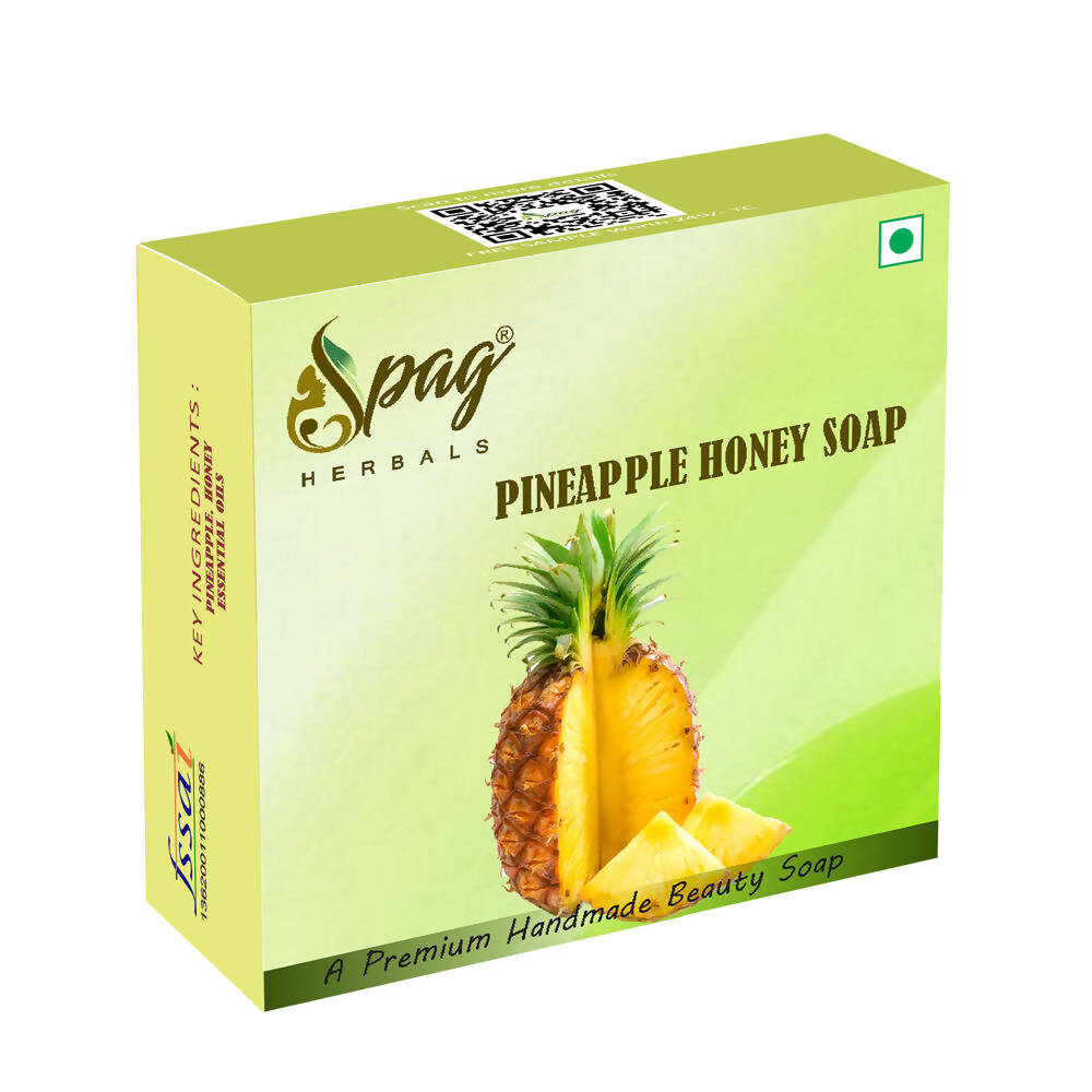 Buy Spag Herbals Pineapple Honey Handmade Soap from DrMediCart, Ship from India to USA