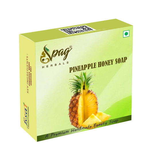 Buy Spag Herbals Pineapple Honey Handmade Soap from DrMediCart, Ship from India to USA