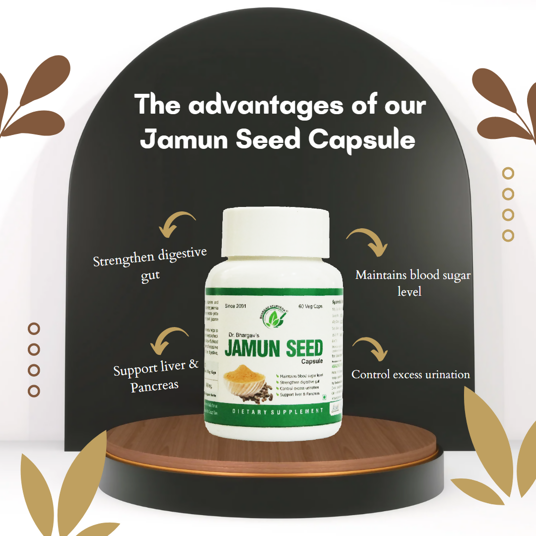 Dr.Bhargav’s Jamun Seed Capsules