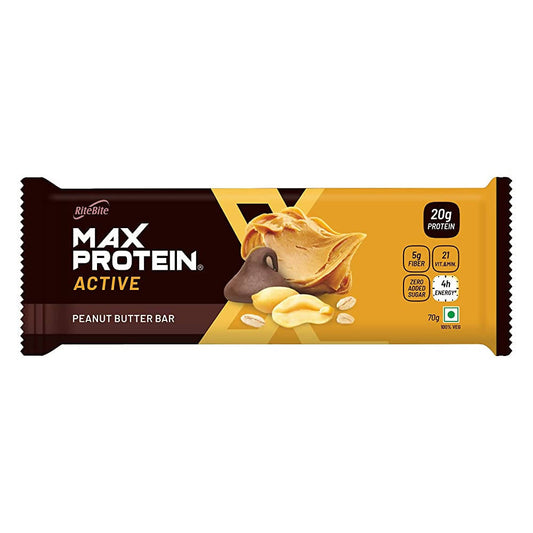 Buy RiteBite Max Protein Active Peanut Butter Bar from DrMediCart