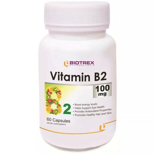 Buy Biotrex Vitamin B2 100Mg Capsules from DrMediCart, Ship from India to USA