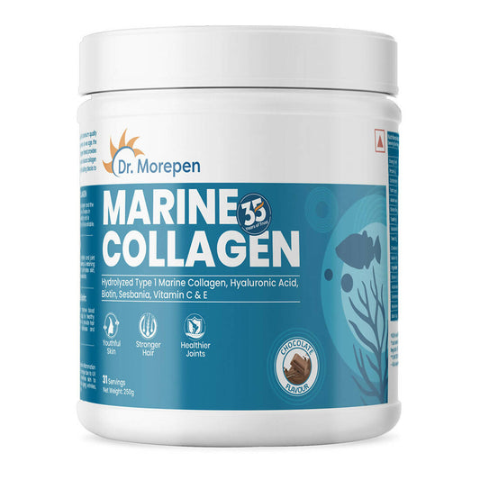 Buy Dr. Morepen Marine Collagen Skin Protein Powder from DrMediCart, Ship from India to USA