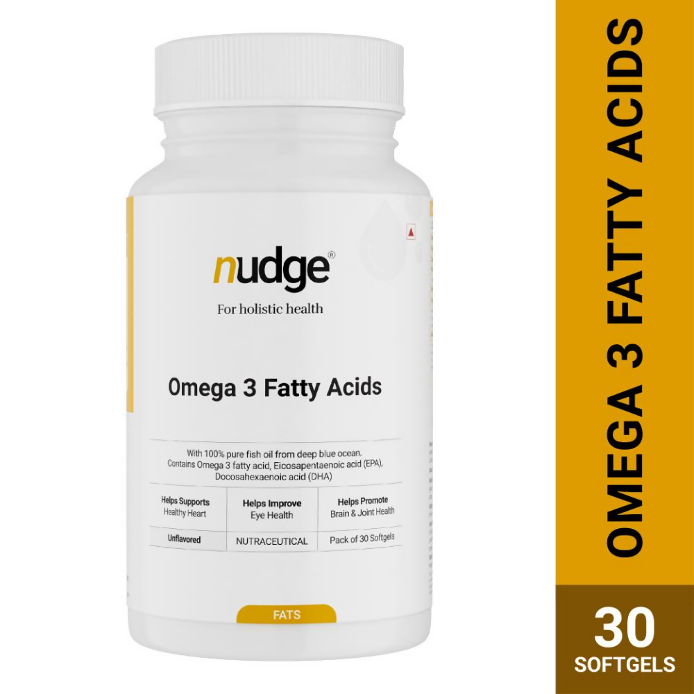 Nudge Omega 3 Fish Oil Capsules