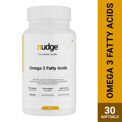 Nudge Omega 3 Fish Oil Capsules