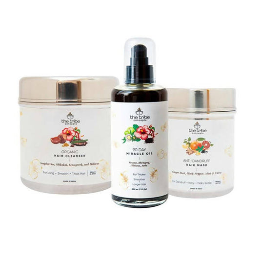 Buy The Tribe Concepts Anti-Dandruff Total Hair Care Kit from DrMediCart, Ship from India to USA