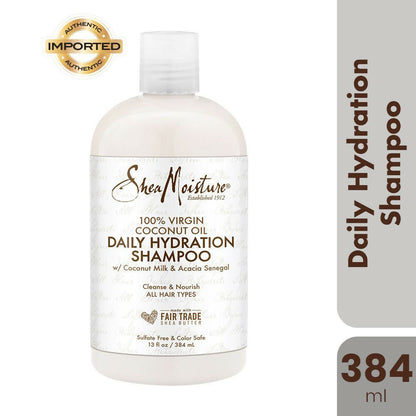 Shea Moisture Genuine  Virgin Coconut Oil Daily Hydration Shampoo