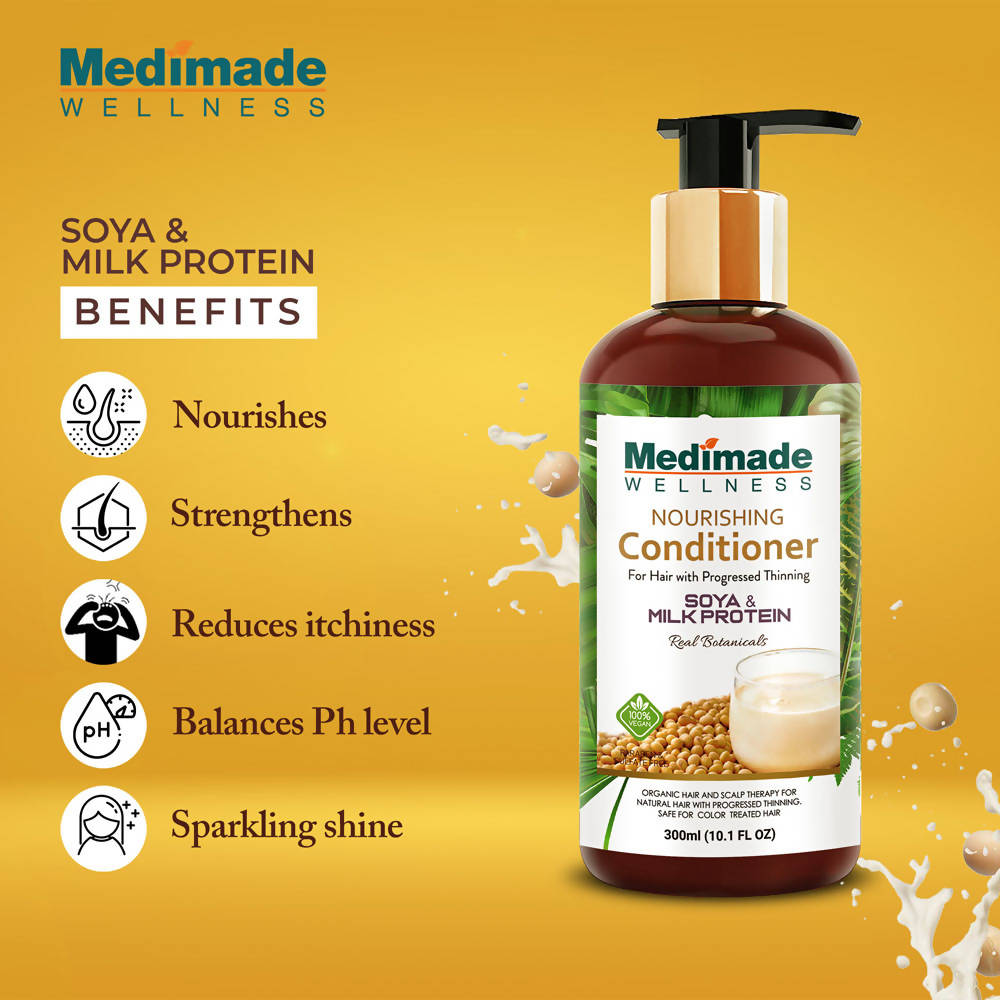 Medimade Wellness Nourishing Conditioner With Soya & Milk Protein - DrMediCart