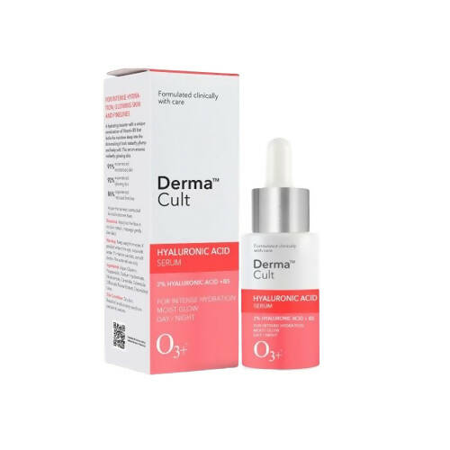 Buy Professional O3+ Derma Cult 2% Hyaluronic Acid Serum from DrMediCart, Ship from India to USA