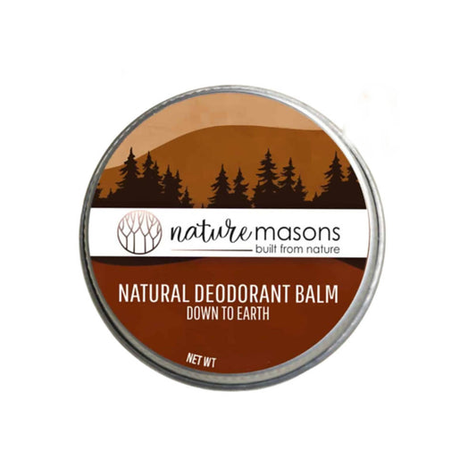 Nature Masons Down to Earth Natural Deodorant Balm
