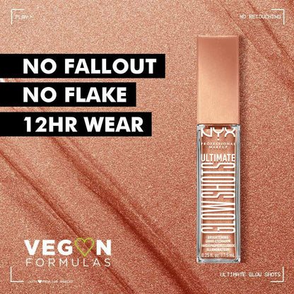 NYX Professional Makeup Ultimate Glow Shots Liquid Eyeshadow - Golden Goji