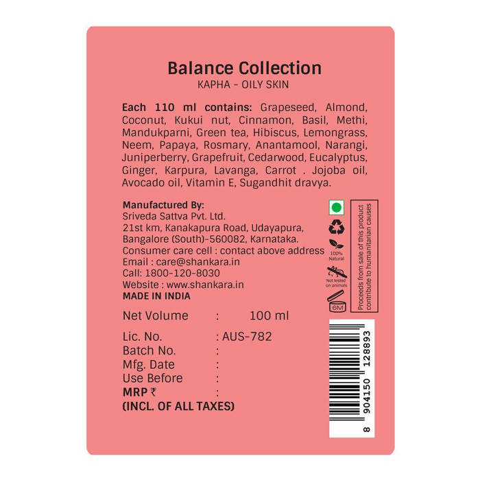 Shankara by Sri Sri Tattva Energizing Body Oil