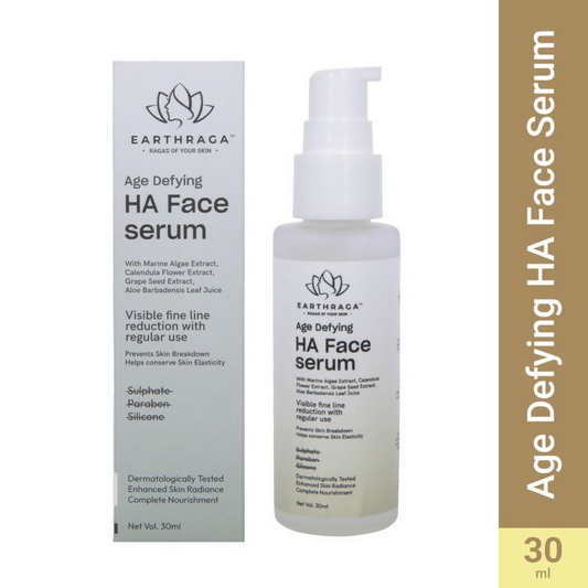 Buy Earthraga Age Defying HA Face Serum from DrMediCart, Ship from India to USA