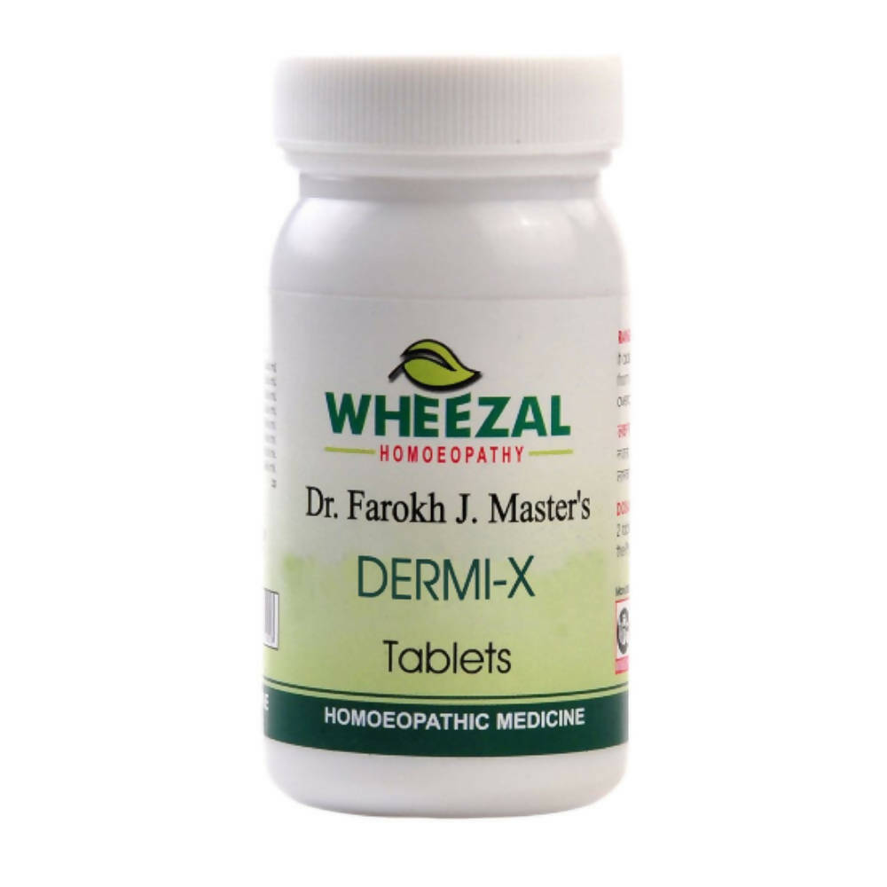 Buy Wheezal Homeopathy Dermi-X Tablets from DrMediCart, Ship from India to USA