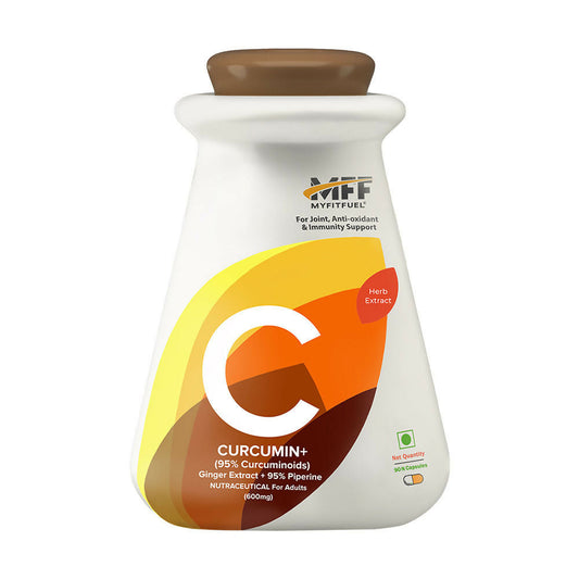 MyFitFuel Curcumin + Ginger Extract + Piperine Capsules