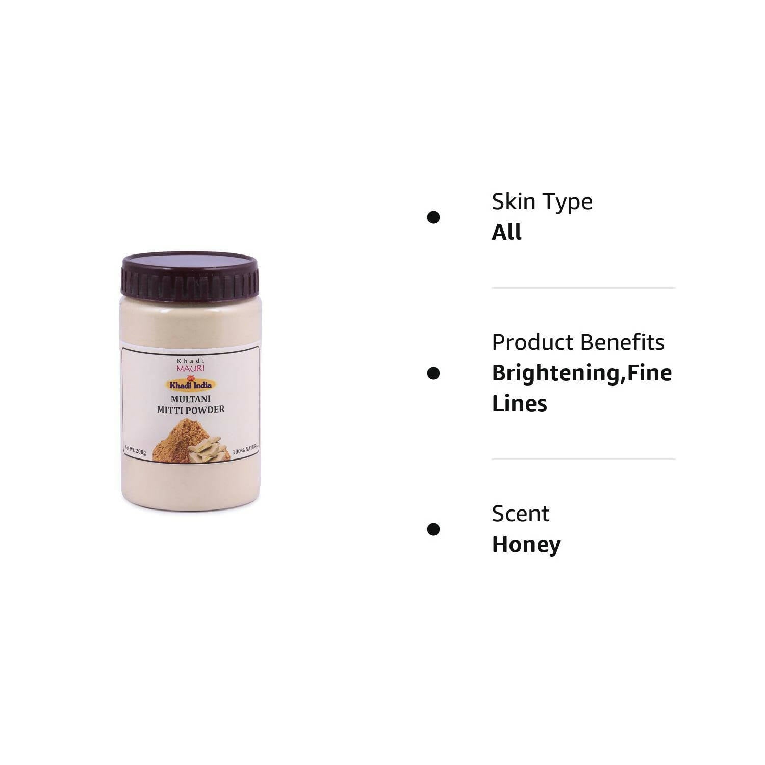 Khadi Mauri Herbal Multani Mitti Powder