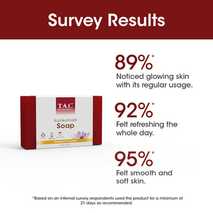 TAC - The Ayurveda Co. Kumkumadi Soap - DrMediCart