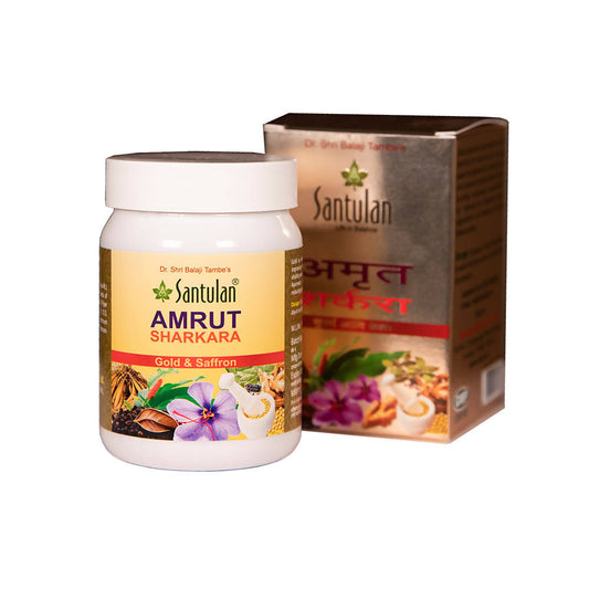 Buy Santulan Ayurveda Amrut Sharkara Gold & Saffron from DrMediCart, Ship from India to USA