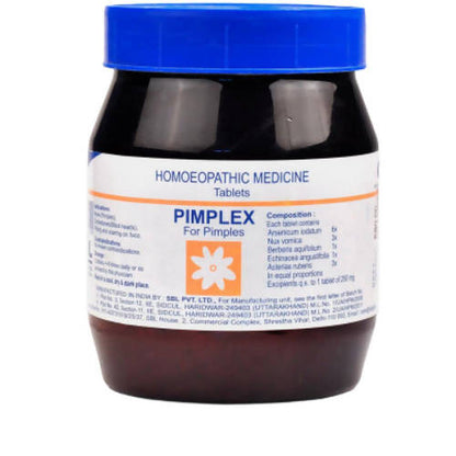 SBL Homeopathy Pimplex Tablets