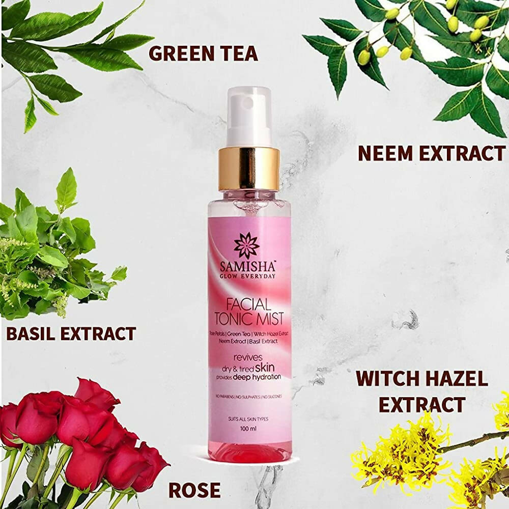 Samisha Organic Facial Tonic Mist - DrMediCart