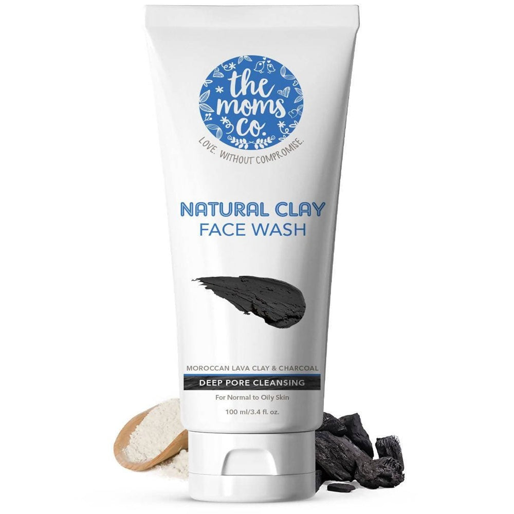 The Moms Co Natural Clay Face Wash - Drmedicart
