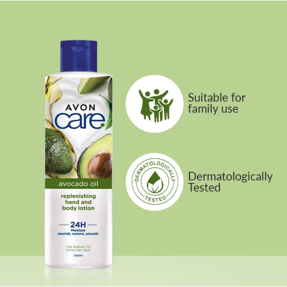Avon Care Replenishing Avocado Hand and Body Lotion