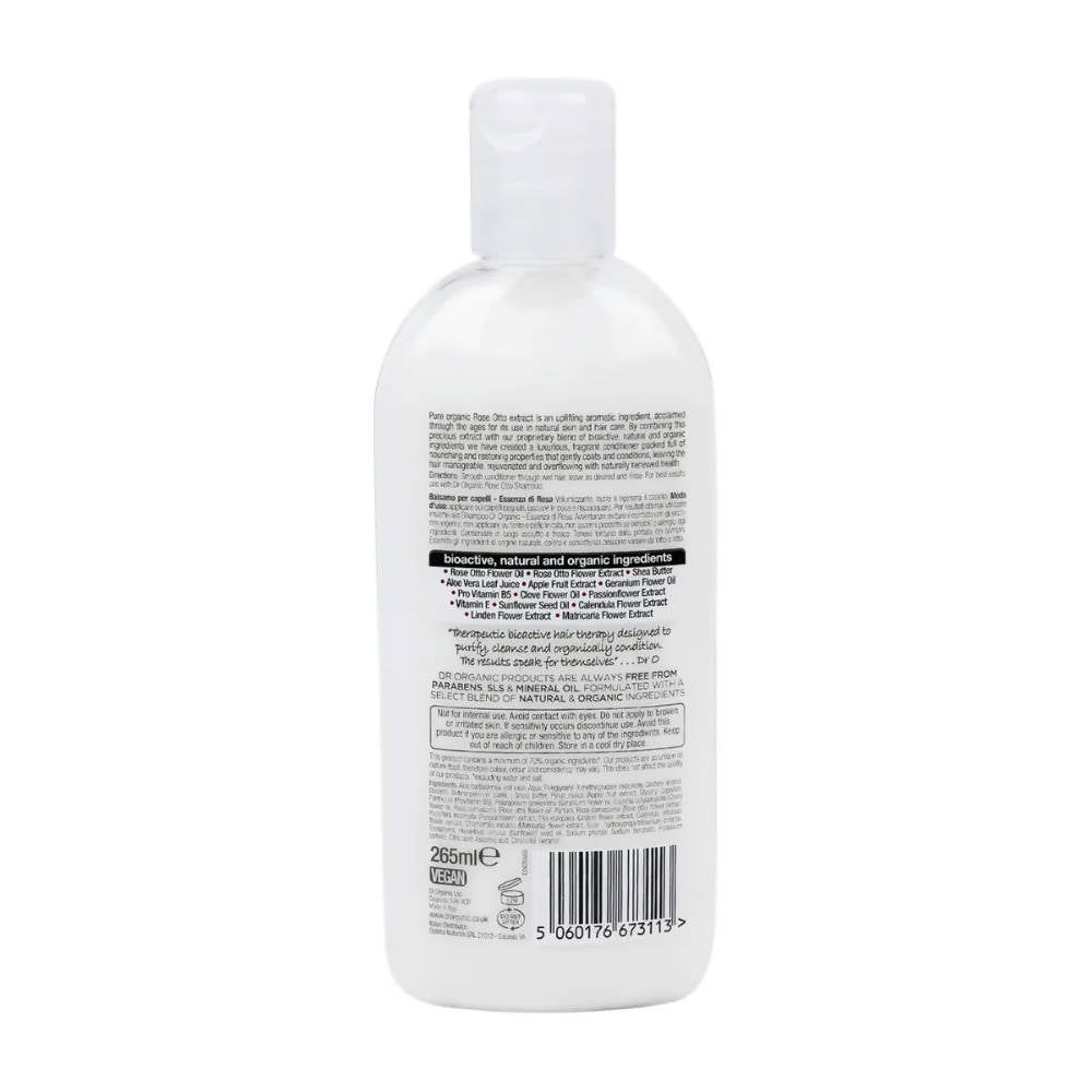 Dr.Organic Rose Otto Conditioner - DrMediCart
