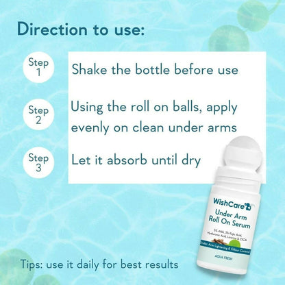 WishCare Underarm Roll On Serum - Drmedicart
