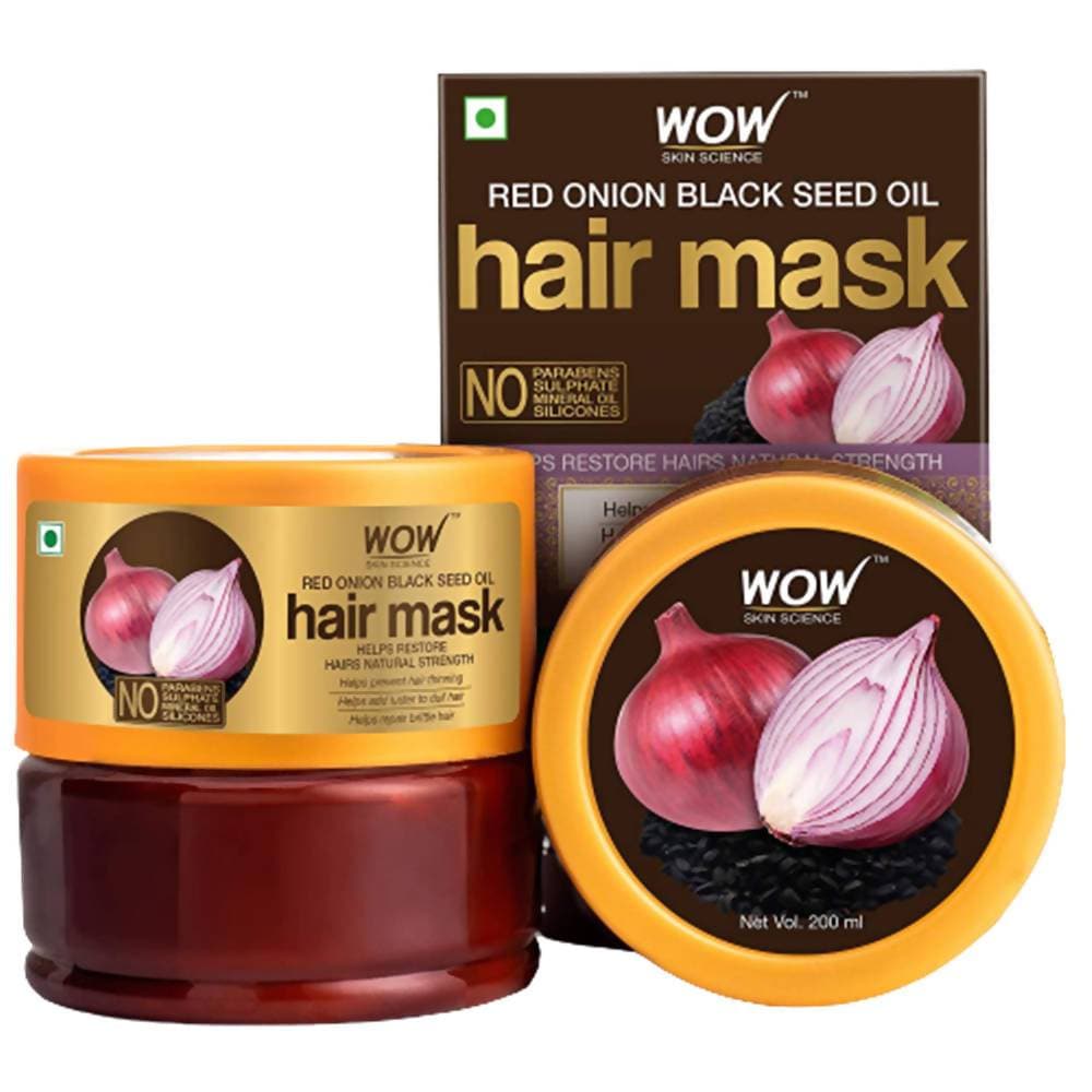 Wow Skin Science Onion Black Seed Oil Hair Care Ultimate 4 Kit - Drmedicart