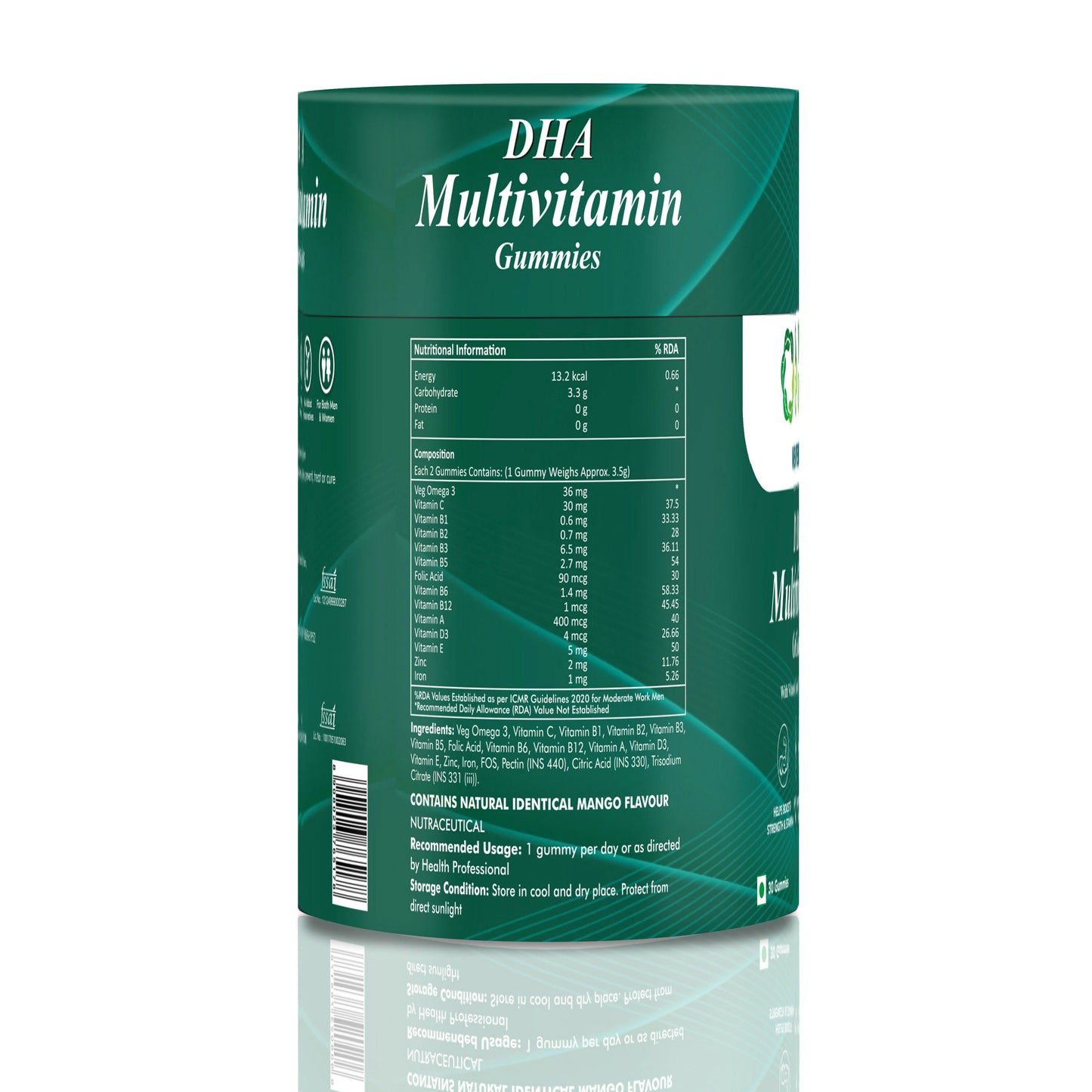 Ventin Organics Ventivite DHA Multivitamin Gummies
