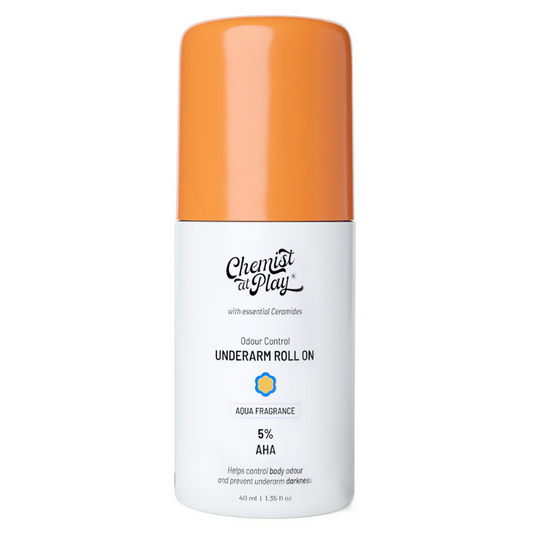 Chemist at Play 5% AHA Underarm Roll On Lactic Acid Deodrants