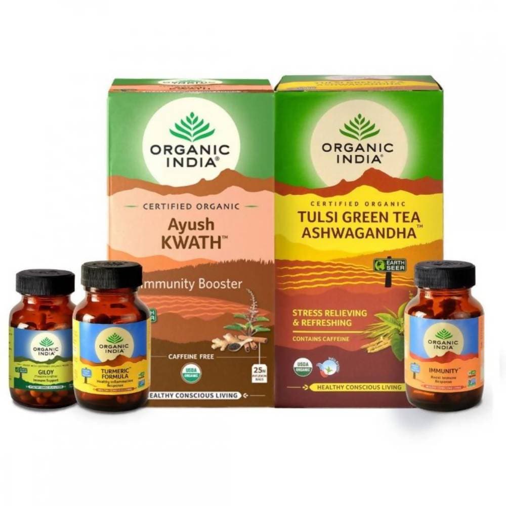 Buy Organic India Immunity Kit Enhanced from DrMediCart, Ship from India to USA