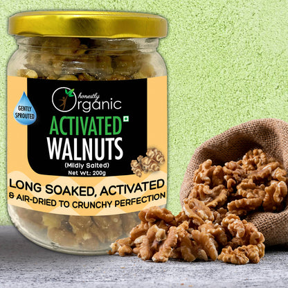 D-Alive Activated/Sprouted Walnuts - Mildly Salted - Drmedicart