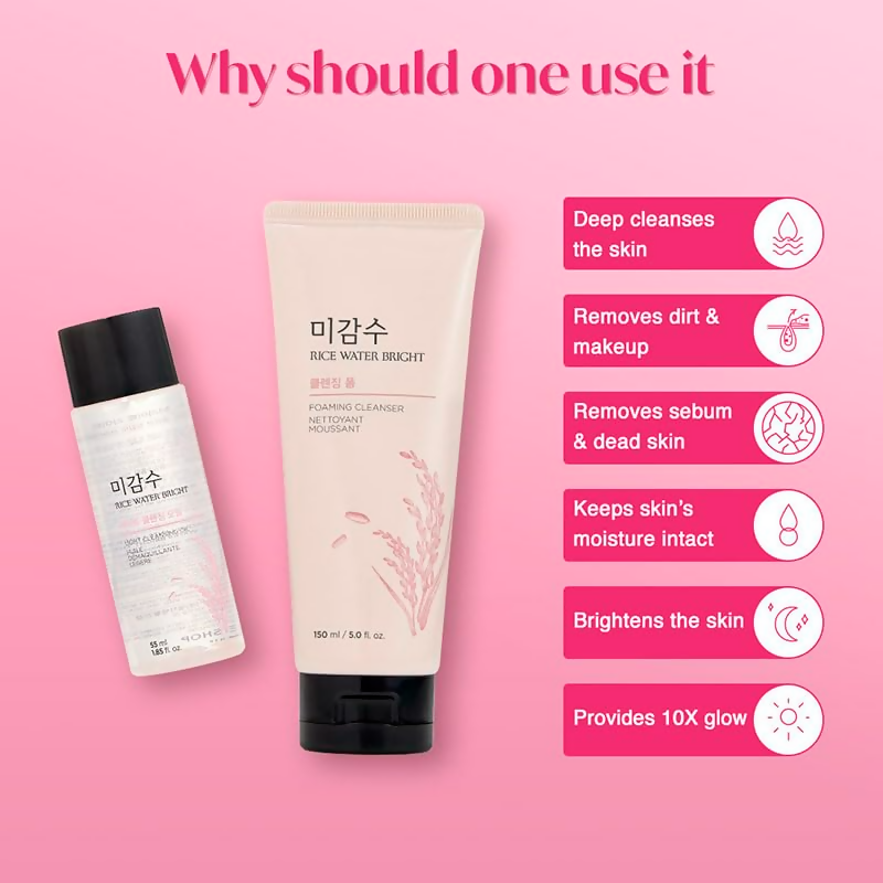 The Face Shop 2 Step Rice Water Bright Kit