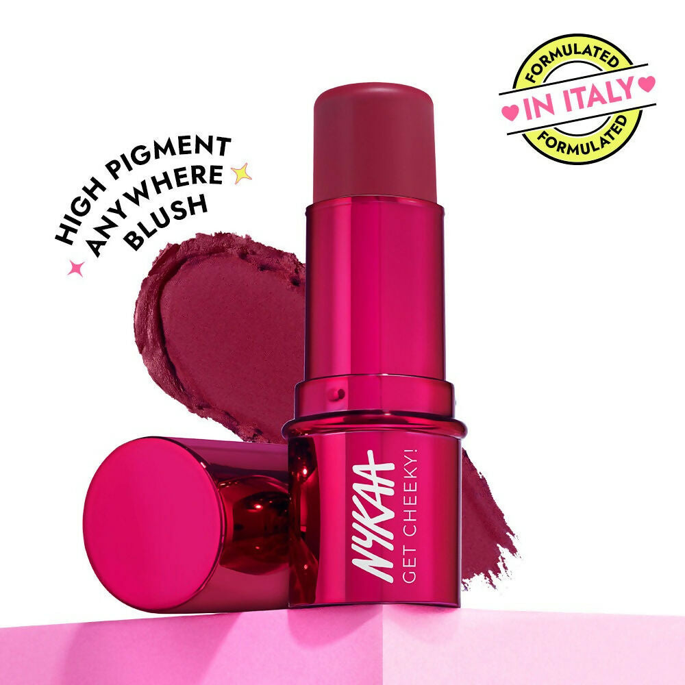 Nykaa Cosmetics Get Cheeky Blush Stick - Berry Cute