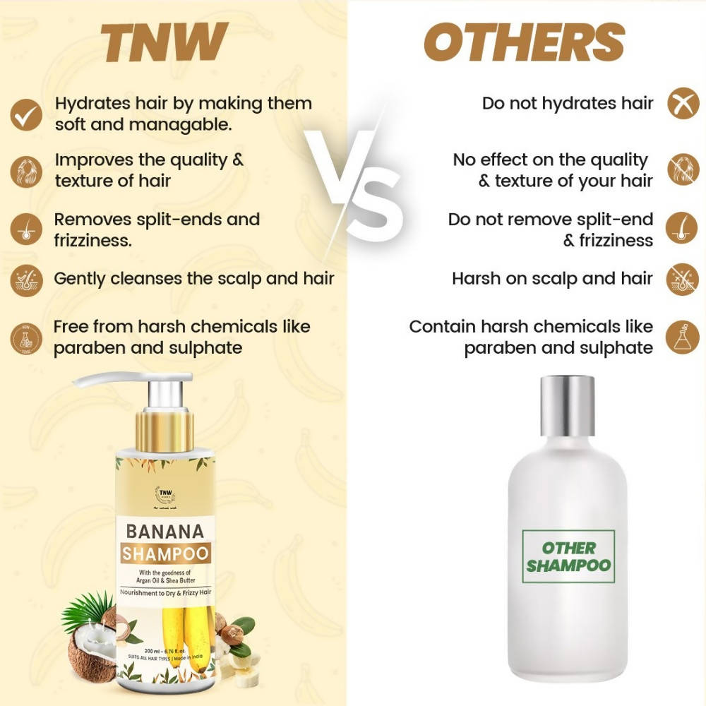 The Natural Wash Banana Shampoo - Drmedicart