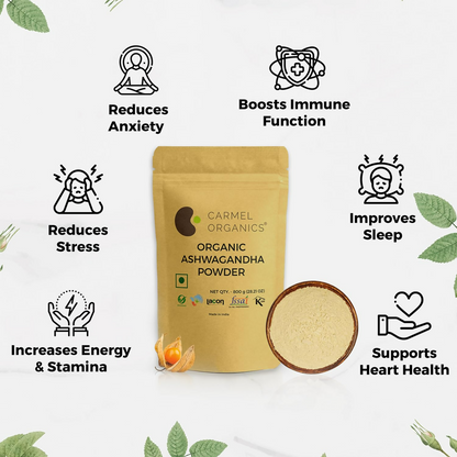 Carmel Organics Ashwagandha Root Powder