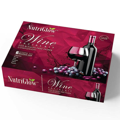 Buy NutriGlow Wine Facial Kit from DrMediCart, Ship from India to USA