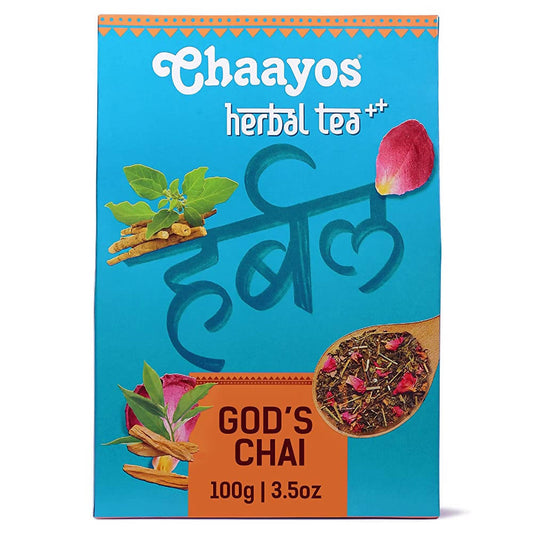 Buy Chaayos God's Chai Herbal Tea from DrMediCart, Ship from India to USA
