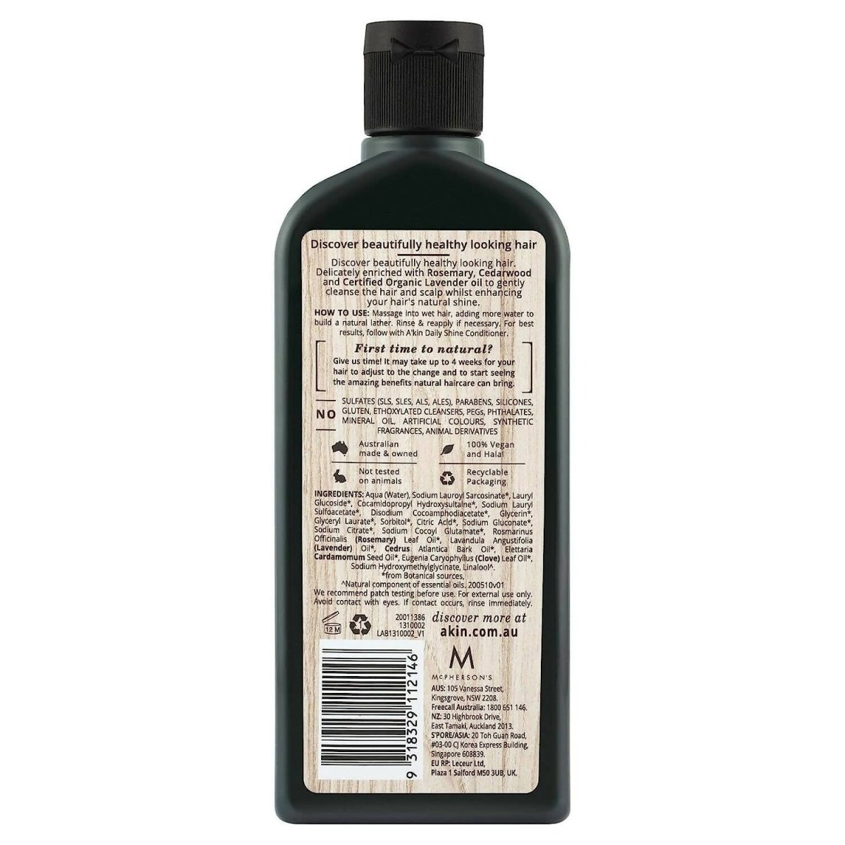 Akin Rosemary Daily Shine Shampoo - DrMediCart