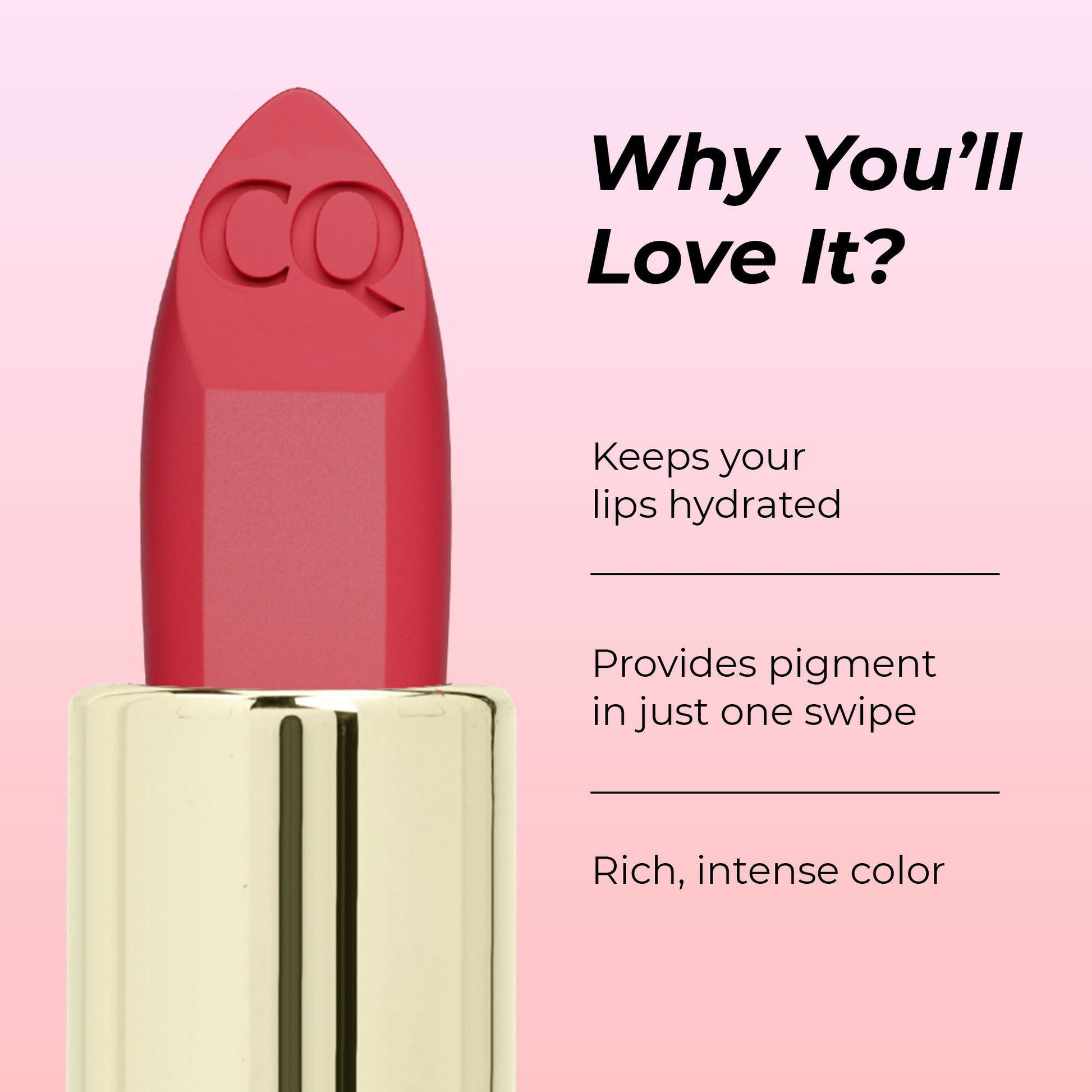 Colors Queen Lippie Stick Matte Lipstick - Rose Blush