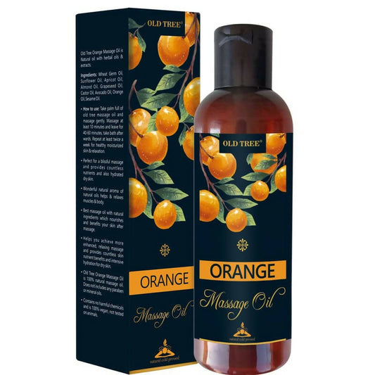 Old Tree Orange Body Massage Oil